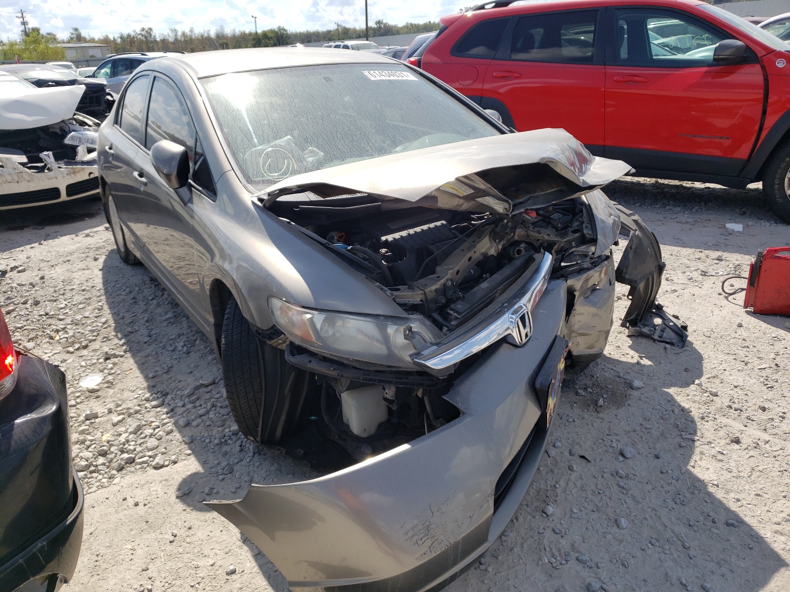 Photo 1 from auction – 2008 HONDA CIVIC HYBR with VIN JHMFA36248S030103