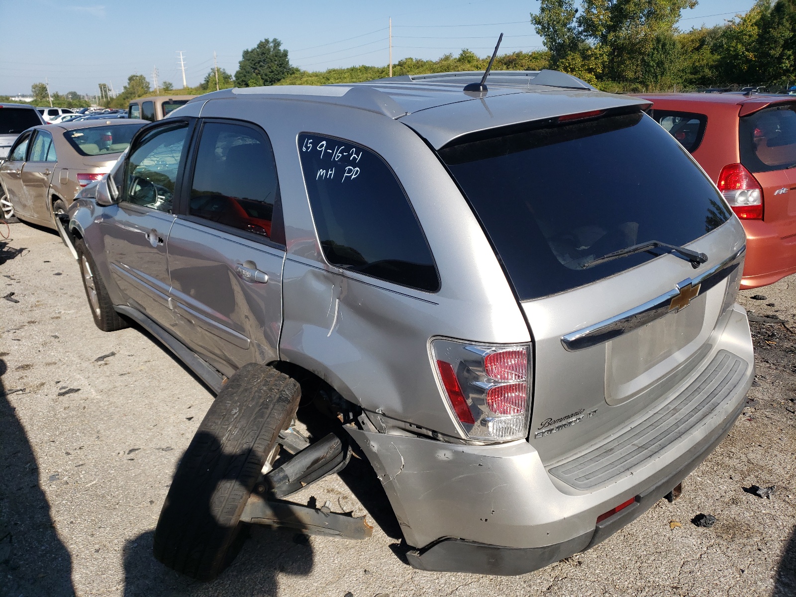 Photo 3 from auction – 2007 CHEVROLET EQUINOX LT with VIN 2CNDL63F876082505
