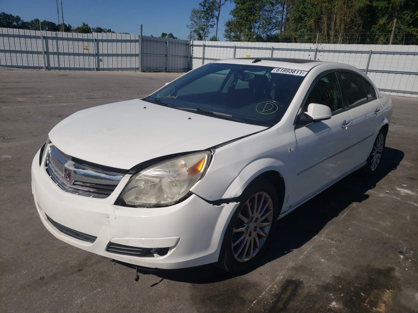 Photo 2 from auction – 2008 SATURN AURA XR with VIN 1G8ZV57728F127053