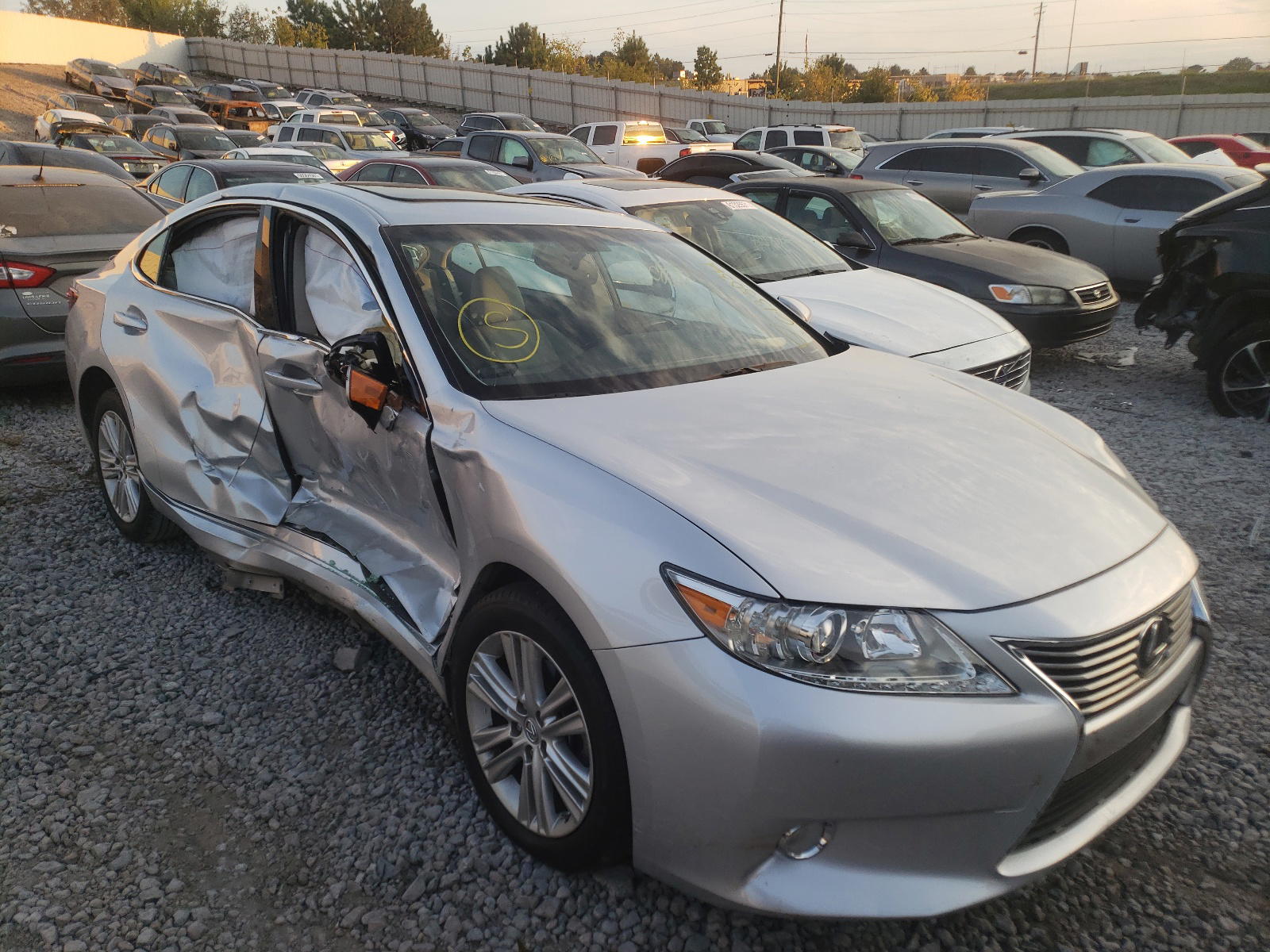 LEXUS ES 350 2014 with VIN JTHBK1GG3E2143790 - Photo from auction