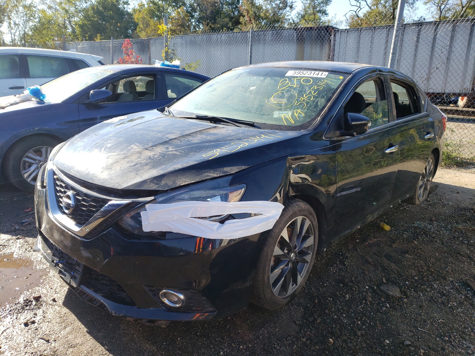 Photo 2 from auction – 2017 NISSAN SENTRA SR with VIN 3N1CB7AP5HY396684