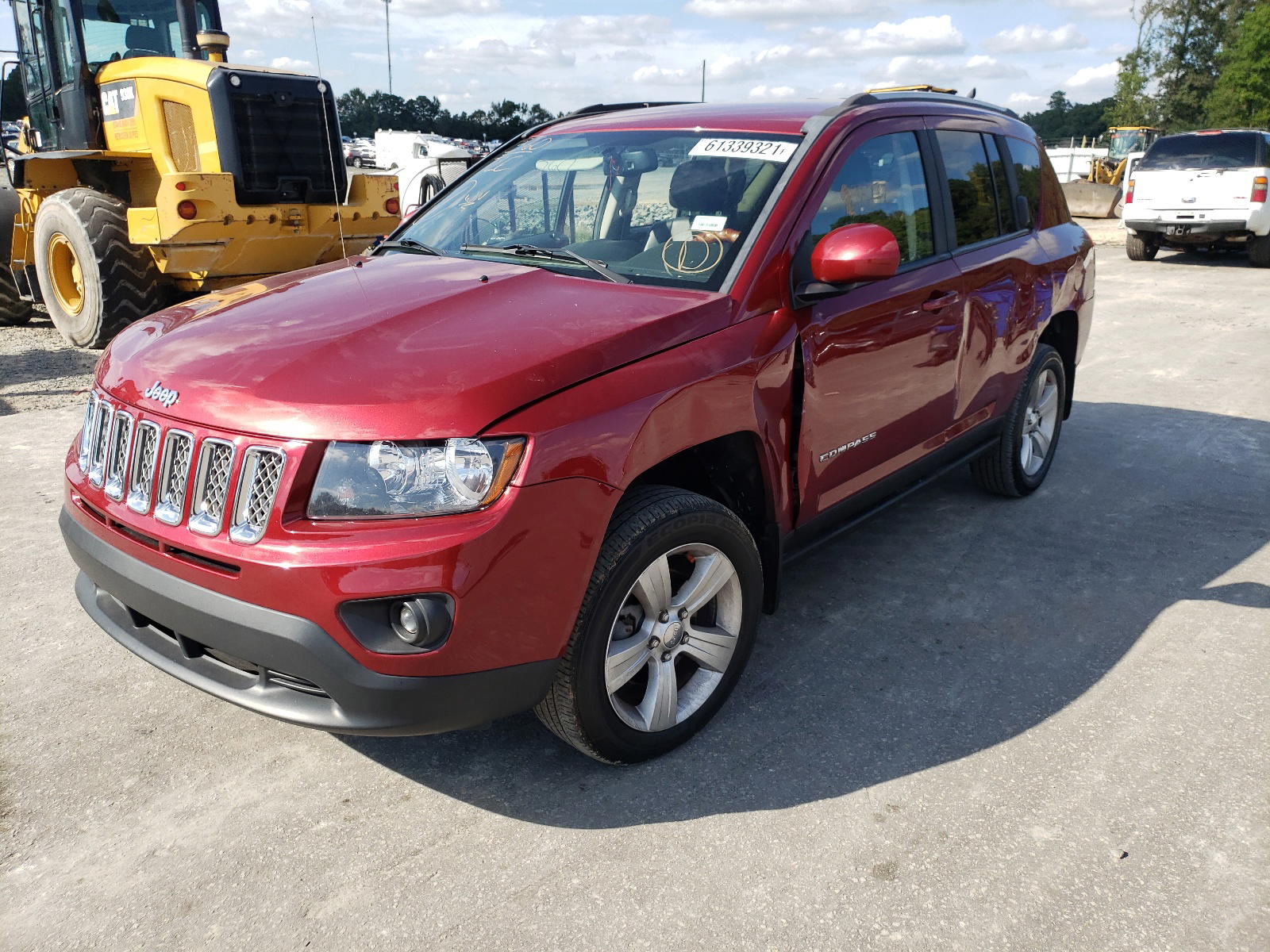 Photo 2 from auction – 2016 JEEP COMPASS LA with VIN 1C4NJDEBXGD597004