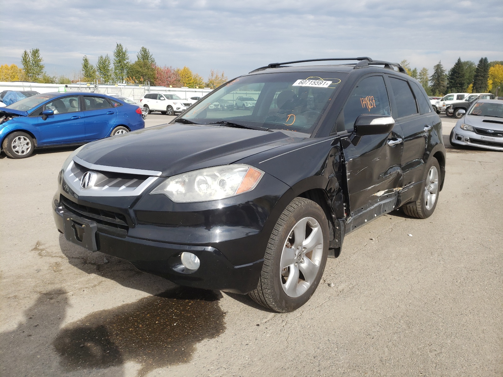 Photo 2 from auction – 2007 ACURA RDX with VIN 5J8TB18257A011486