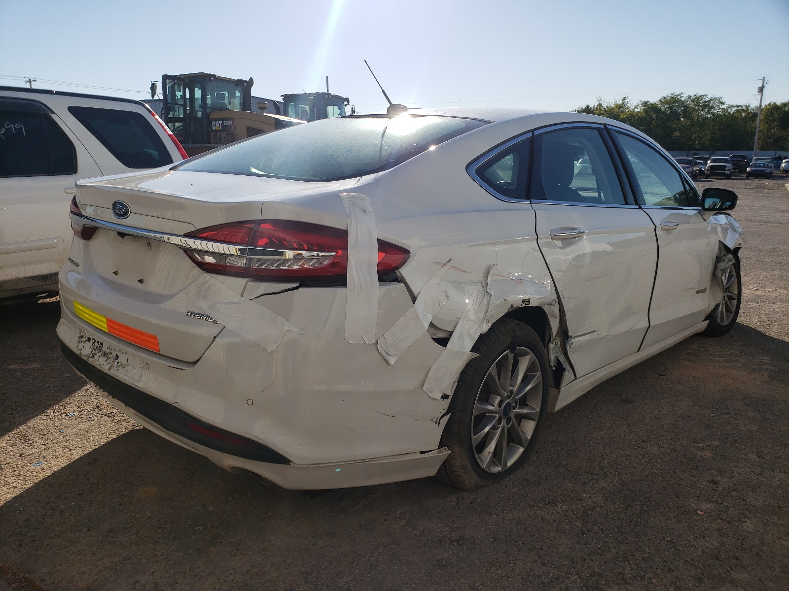 Photo 4 from auction – 2017 FORD FUSION SE with VIN 3FA6P0LU6HR409626