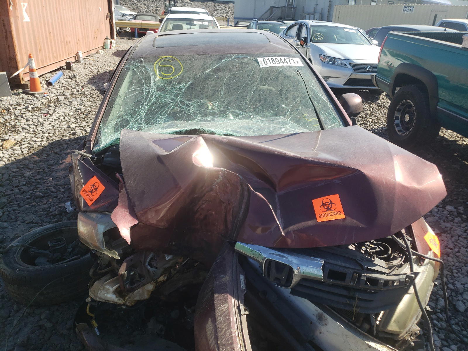 Photo 7 from auction – 2012 HONDA CIVIC EXL with VIN 19XFB2F99CE024041