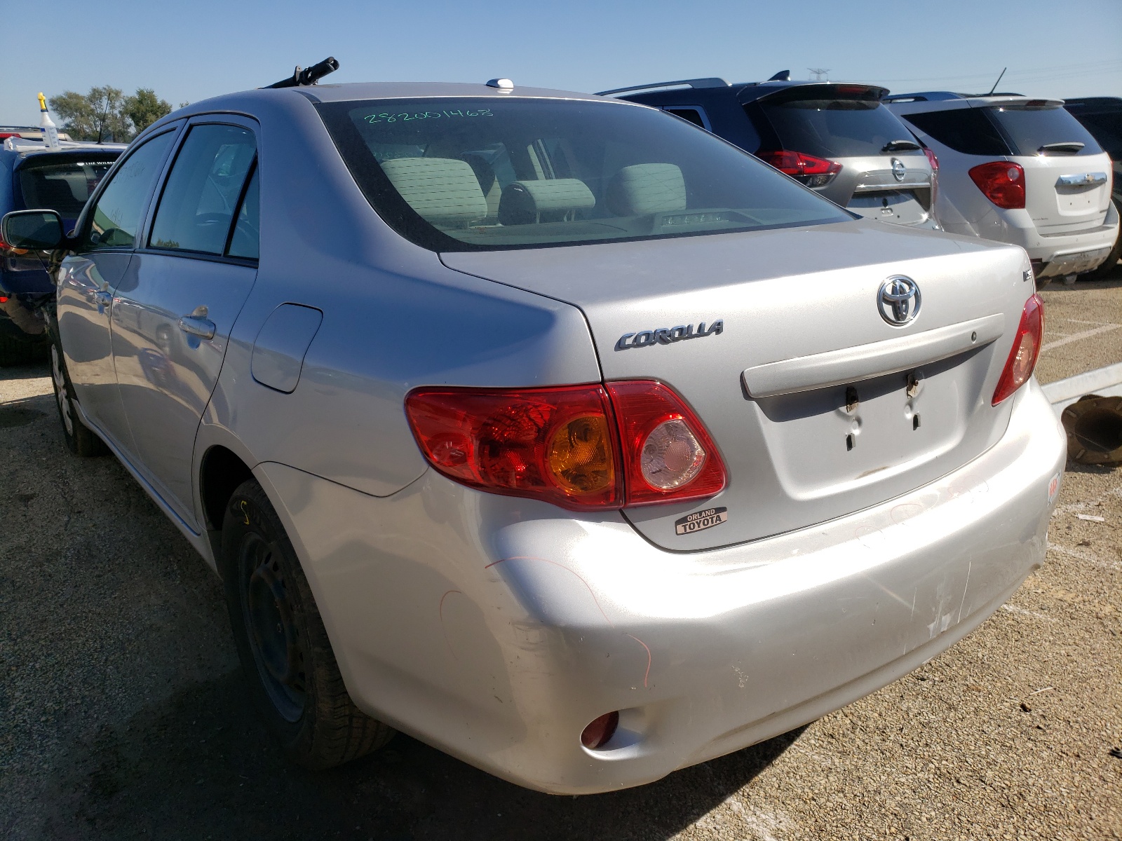 Photo 3 from auction – 2009 TOYOTA COROLLA BA with VIN 1NXBU40E09Z109558