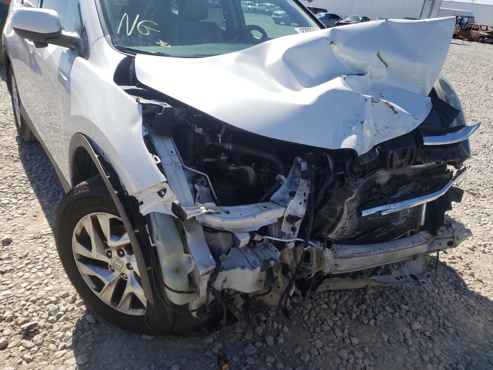 Photo 9 from auction – 2015 HONDA CR-V EXL with VIN 5J6RM4H7XFL028281