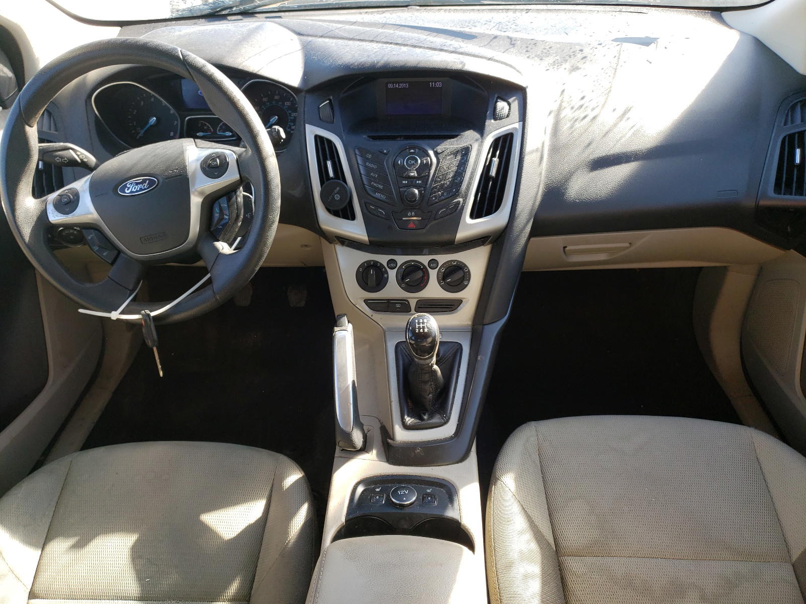 Photo 9 from auction – 2013 FORD FOCUS SE with VIN 1FADP3K25DL114888
