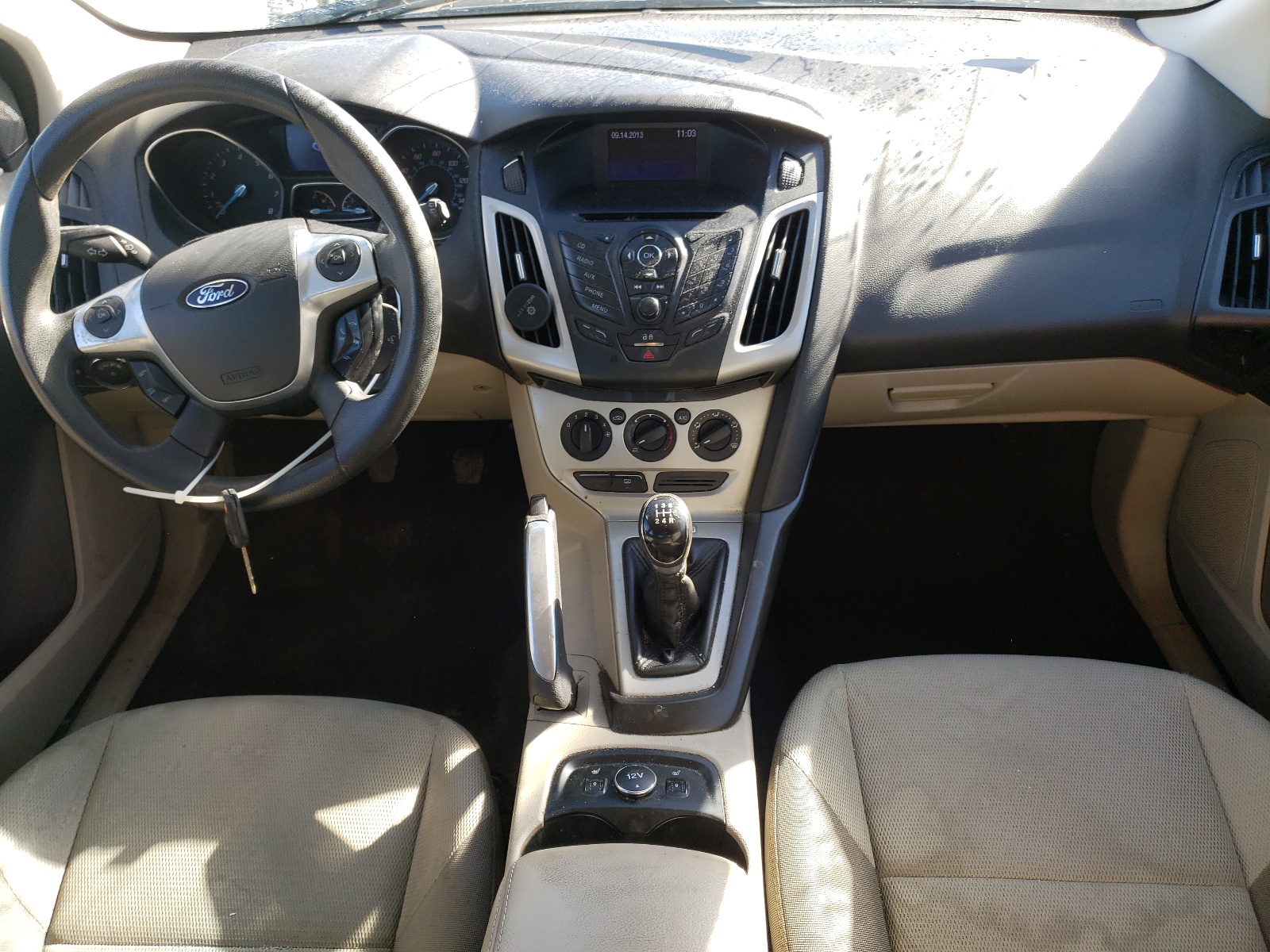 Zdjęcie 9 z aukcji – 2013 FORD FOCUS SE z VIN 1FADP3K25DL114888