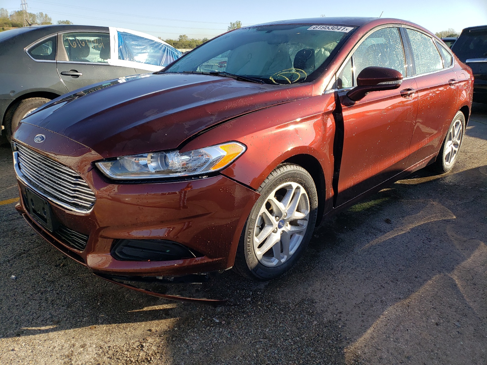 Photo 2 from auction – 2016 FORD FUSION SE with VIN 3FA6P0H72GR163921
