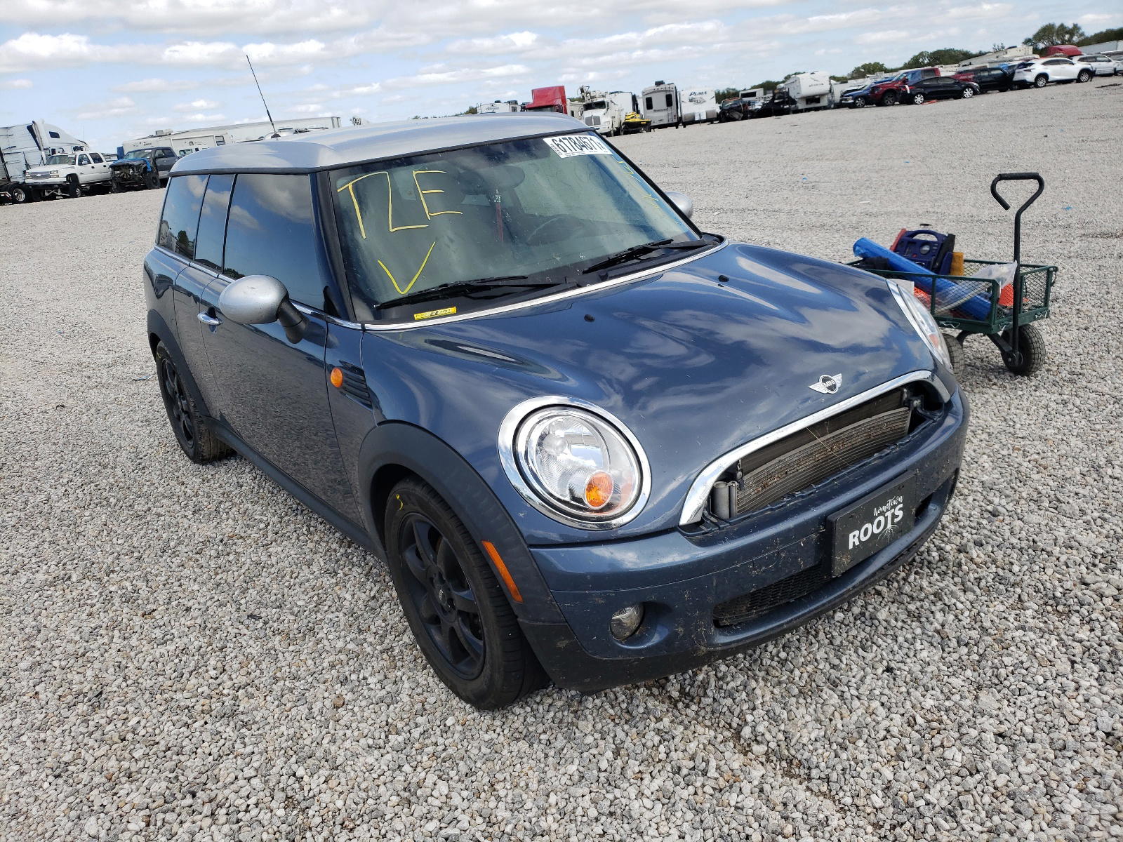 MINI COOPER CLU 2010 with VIN WMWML3C55ATX38276 - Photo from auction
