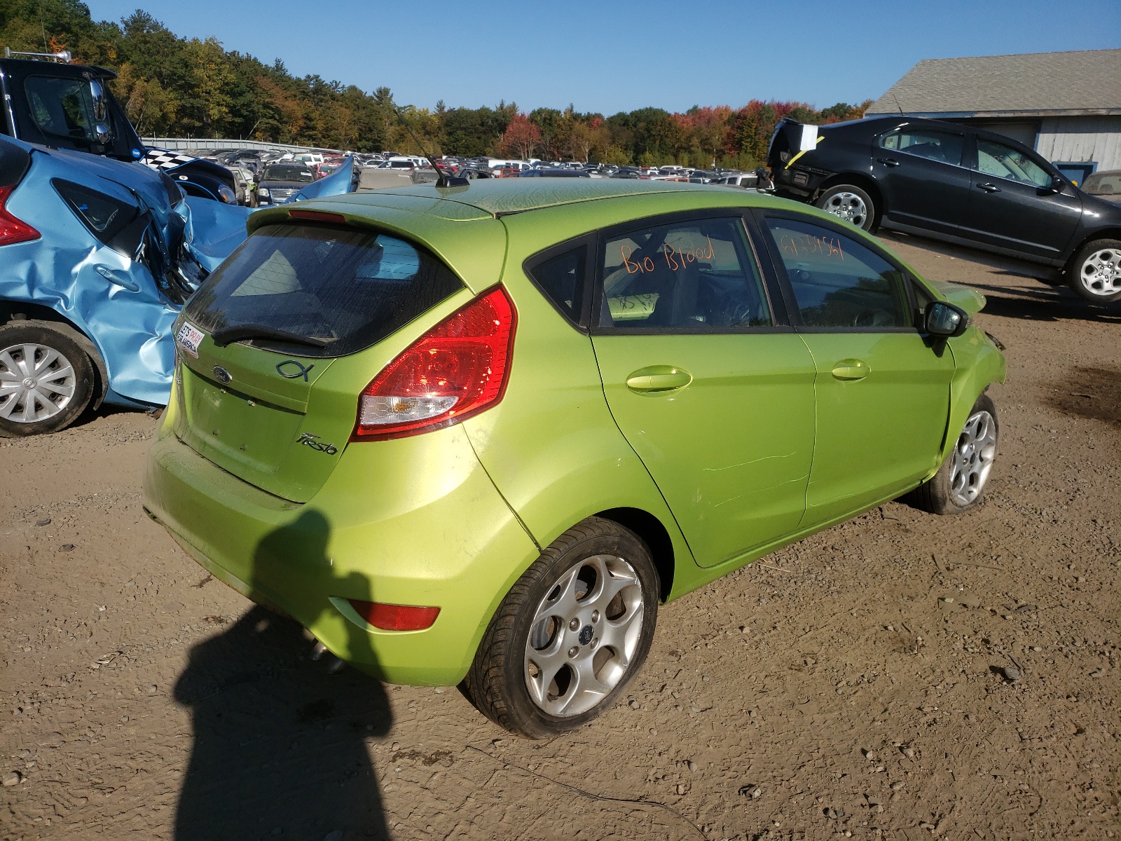 Photo 4 from auction – 2011 FORD FIESTA SES with VIN 3FADP4FJ7BM131324
