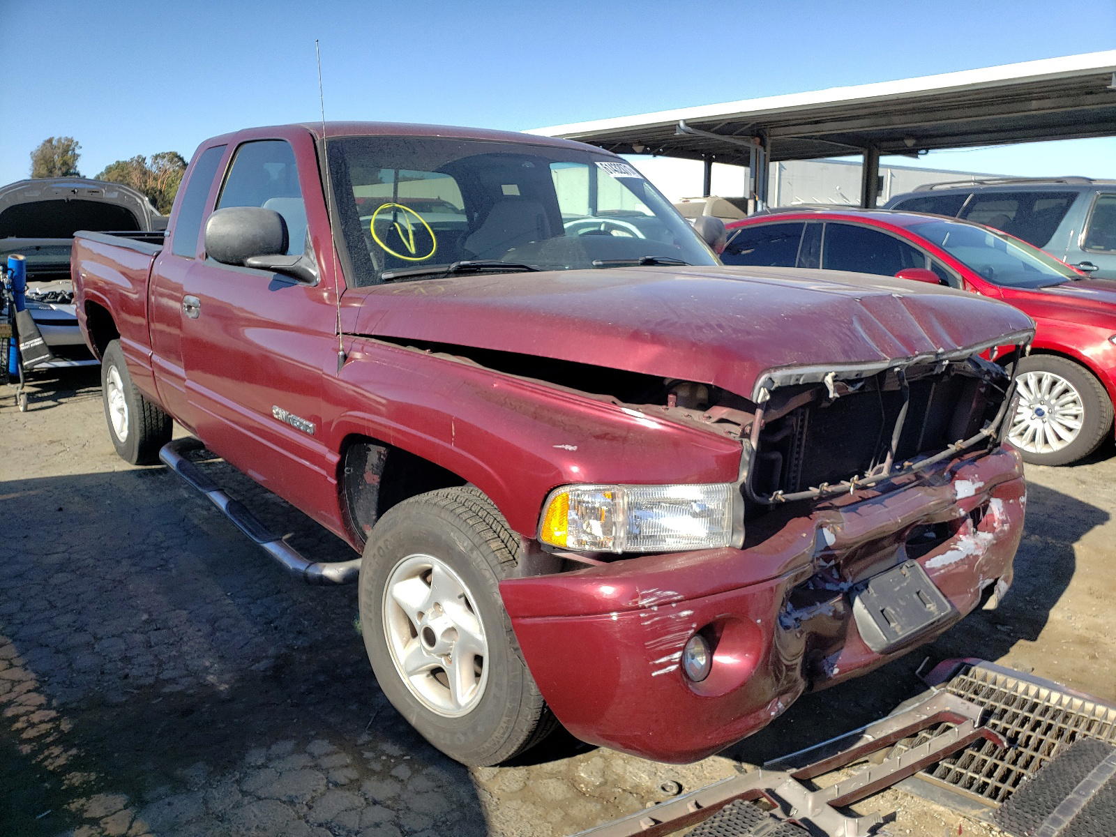 DODGE RAM 1500 2001 with VIN 3B7HC13Y41G723655 - Photo from auction