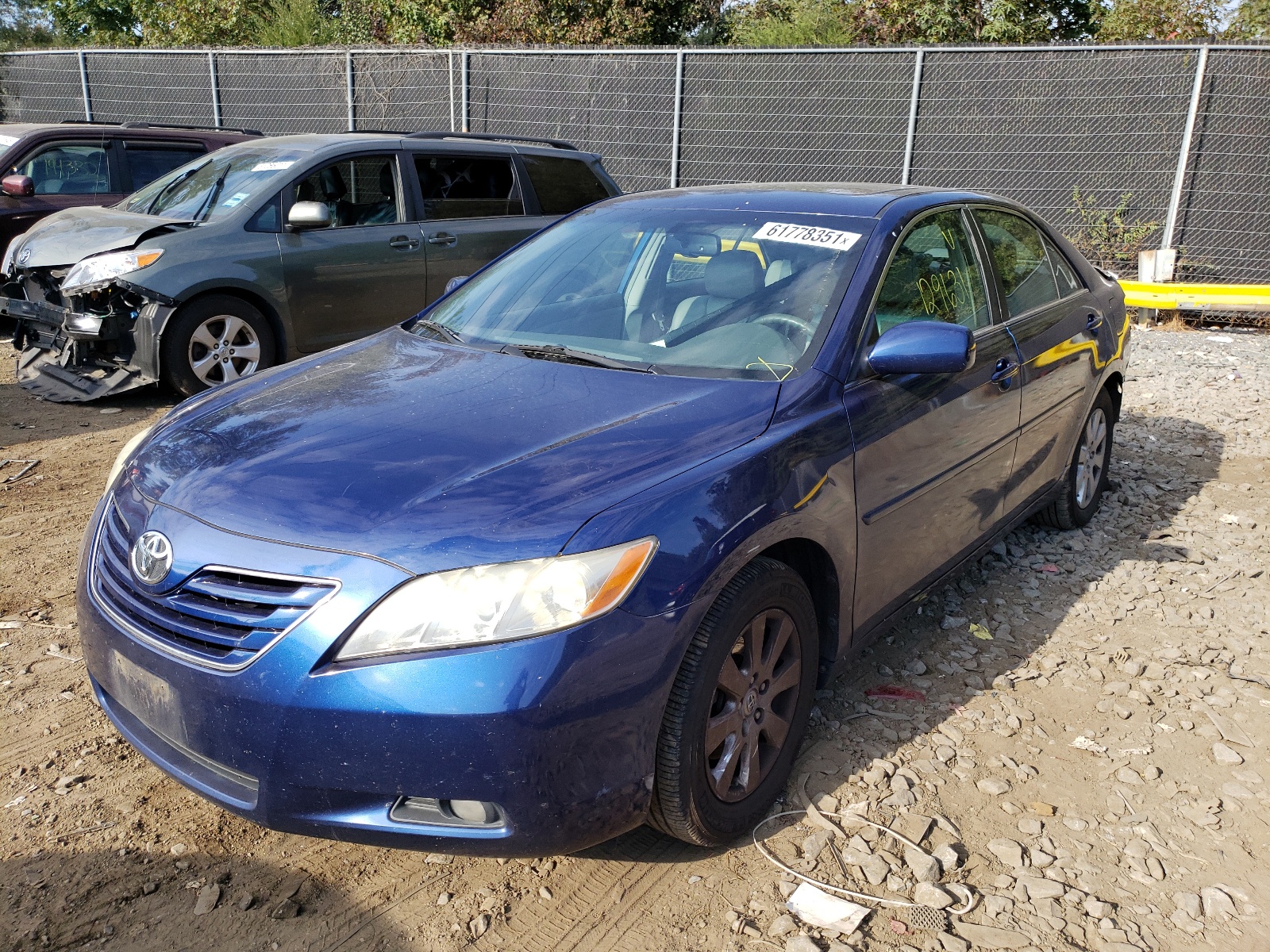 Photo 2 from auction – 2007 TOYOTA CAMRY CE with VIN 4T1BE46K57U066309