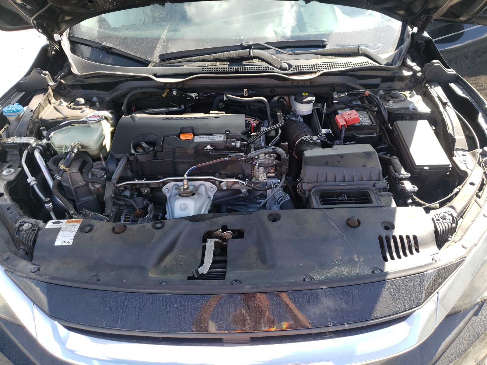 Photo 7 from auction – 2017 HONDA CIVIC LX with VIN 19XFC2F5XHE009498