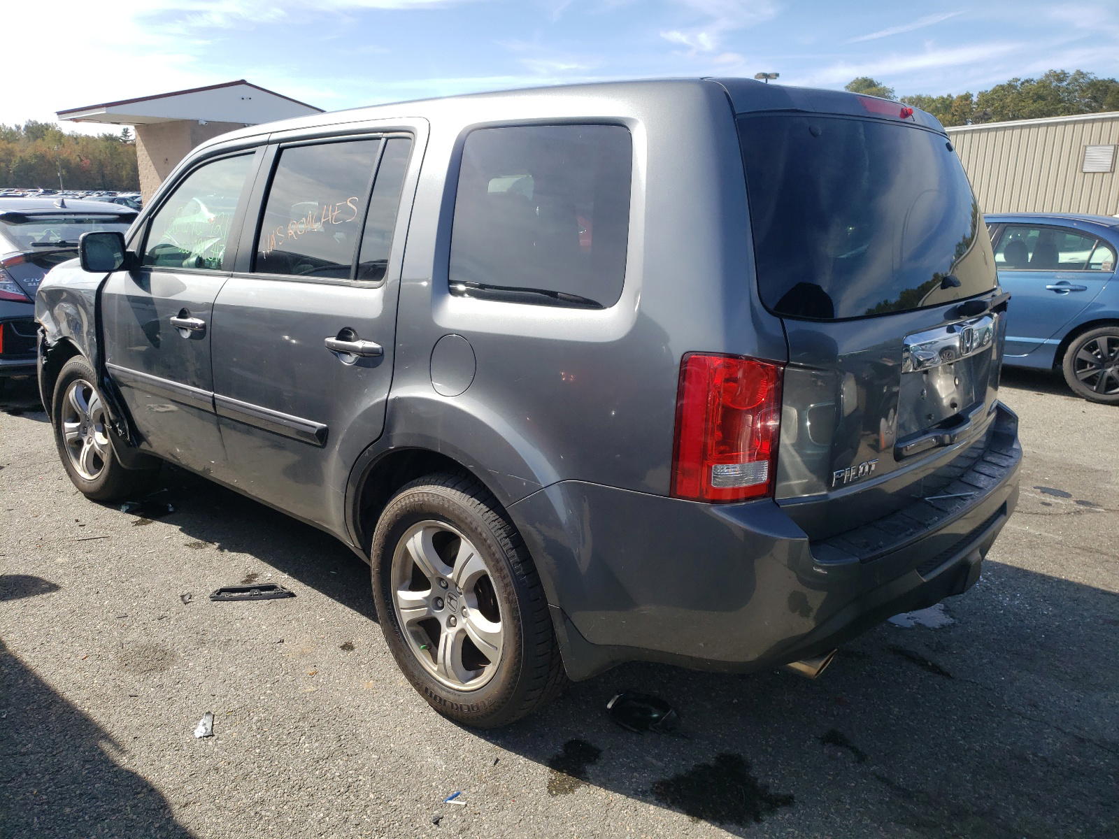 Photo 16 from auction – 2012 HONDA PILOT with VIN 5FNYF4H54CB074567