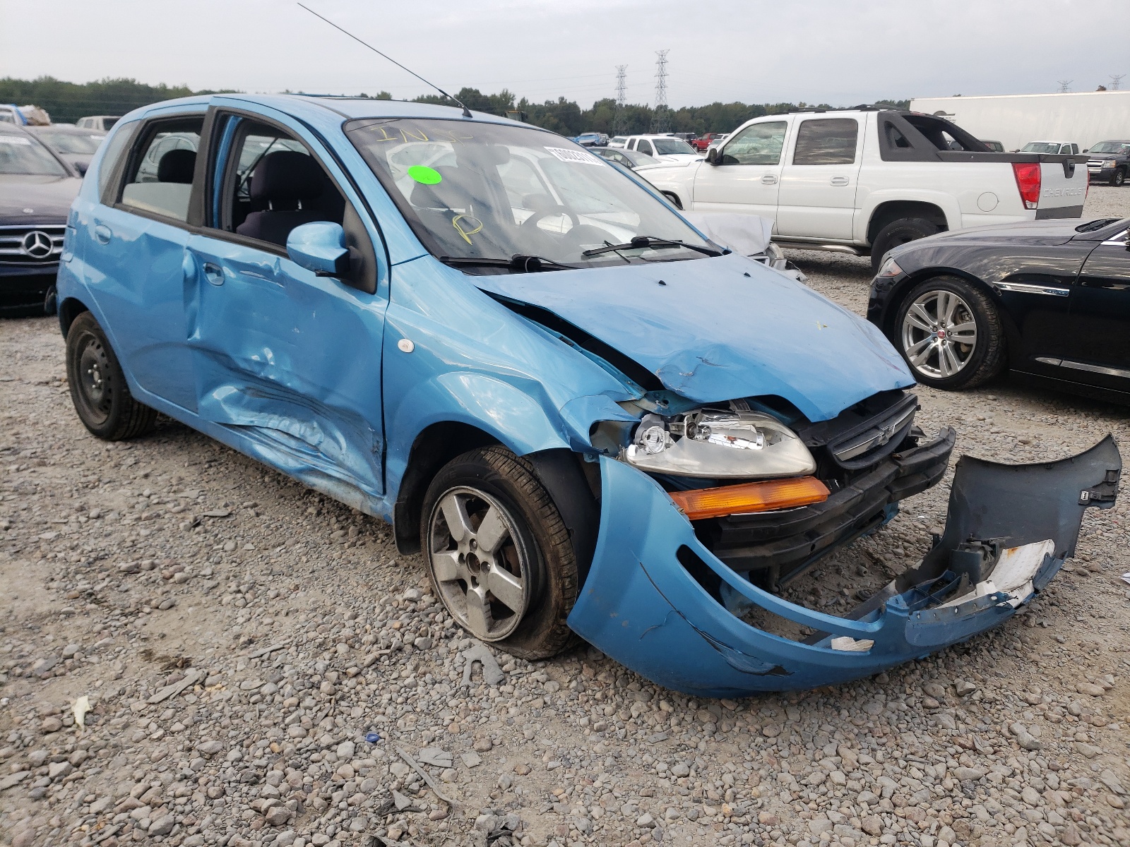 Photo 9 from auction – 2006 CHEVROLET AVEO LT with VIN KL1TG66696B645354