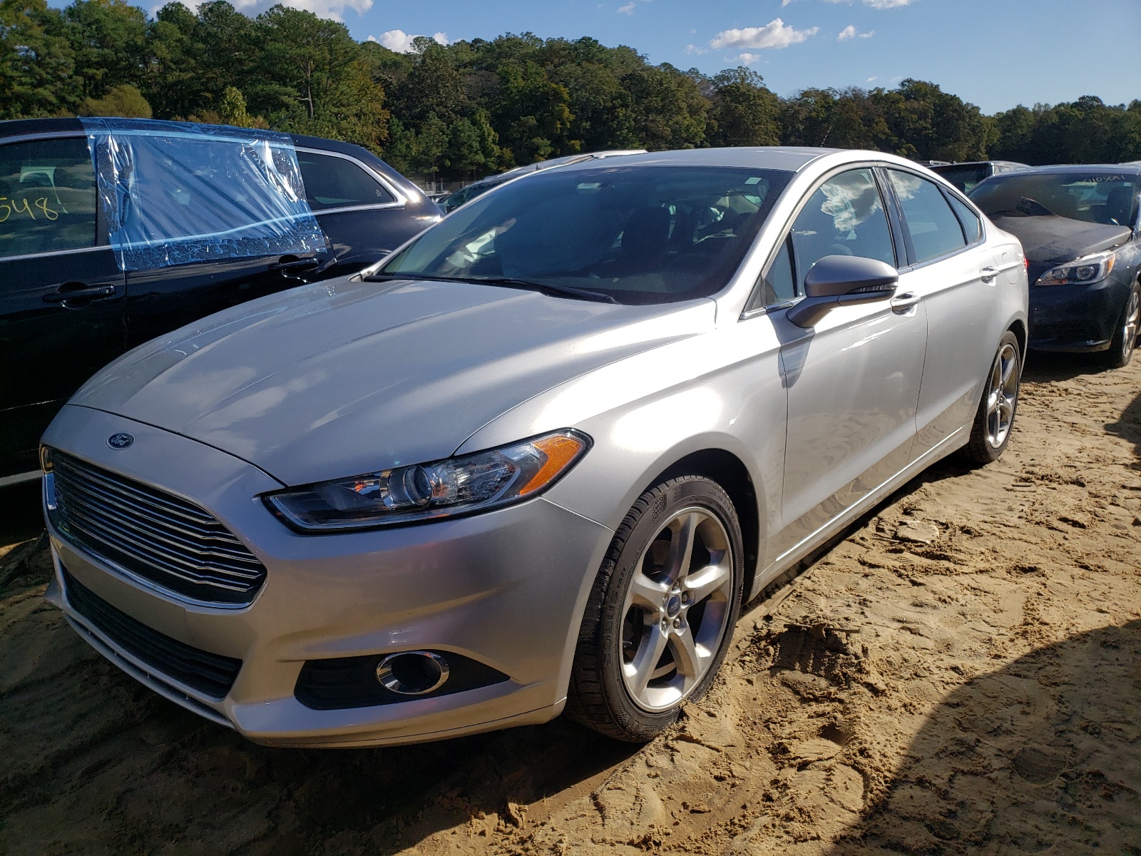 Photo 2 from auction – 2013 FORD FUSION SE with VIN 3FA6P0HR0DR294925