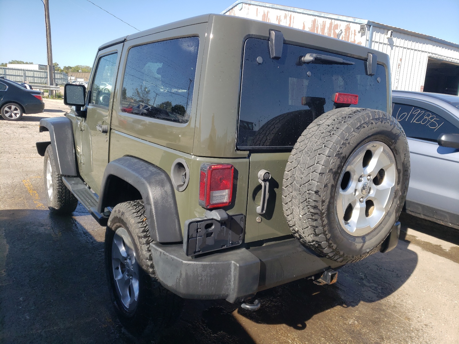 Photo 3 from auction – 2015 JEEP WRANGLER S with VIN 1C4AJWBG1FL585564