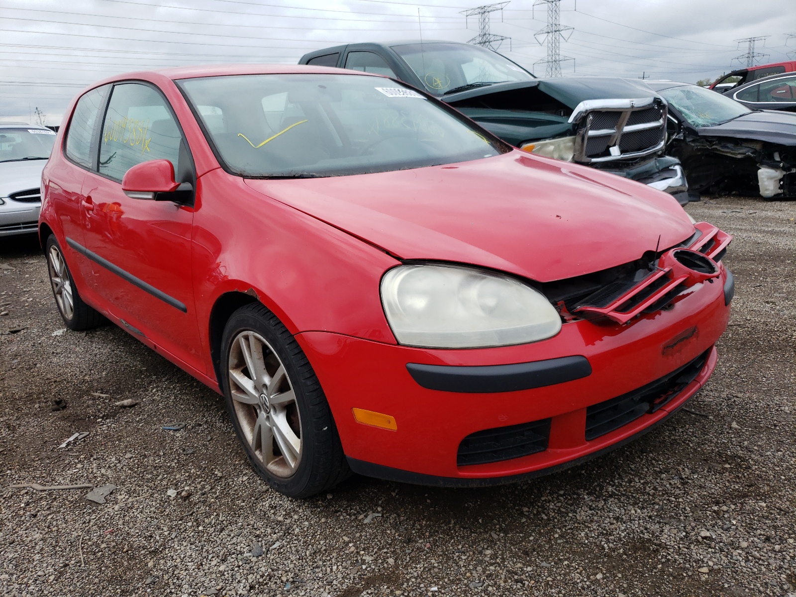 Photo 1 from auction – 2007 VOLKSWAGEN RABBIT with VIN WVWBR71K17W084117