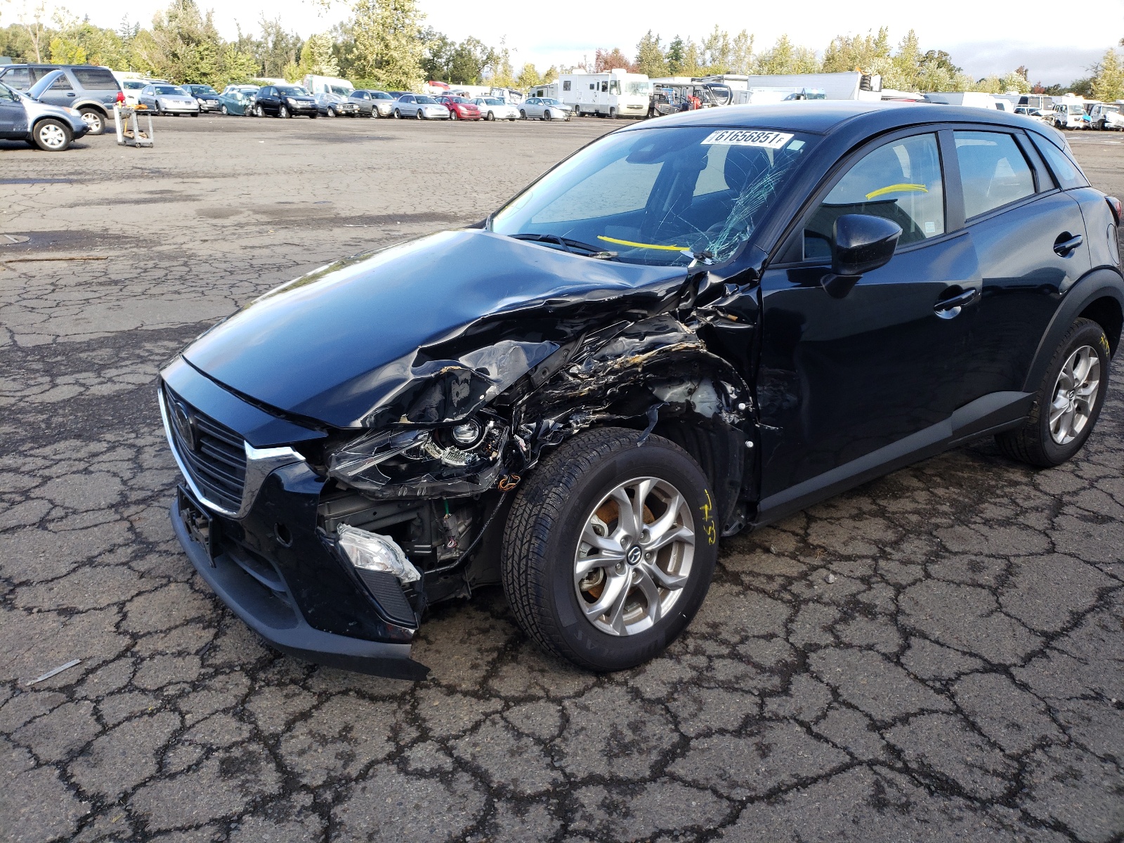 Photo 9 from auction – 2020 MAZDA CX-3 SPORT with VIN JM1DKFB70L1469970