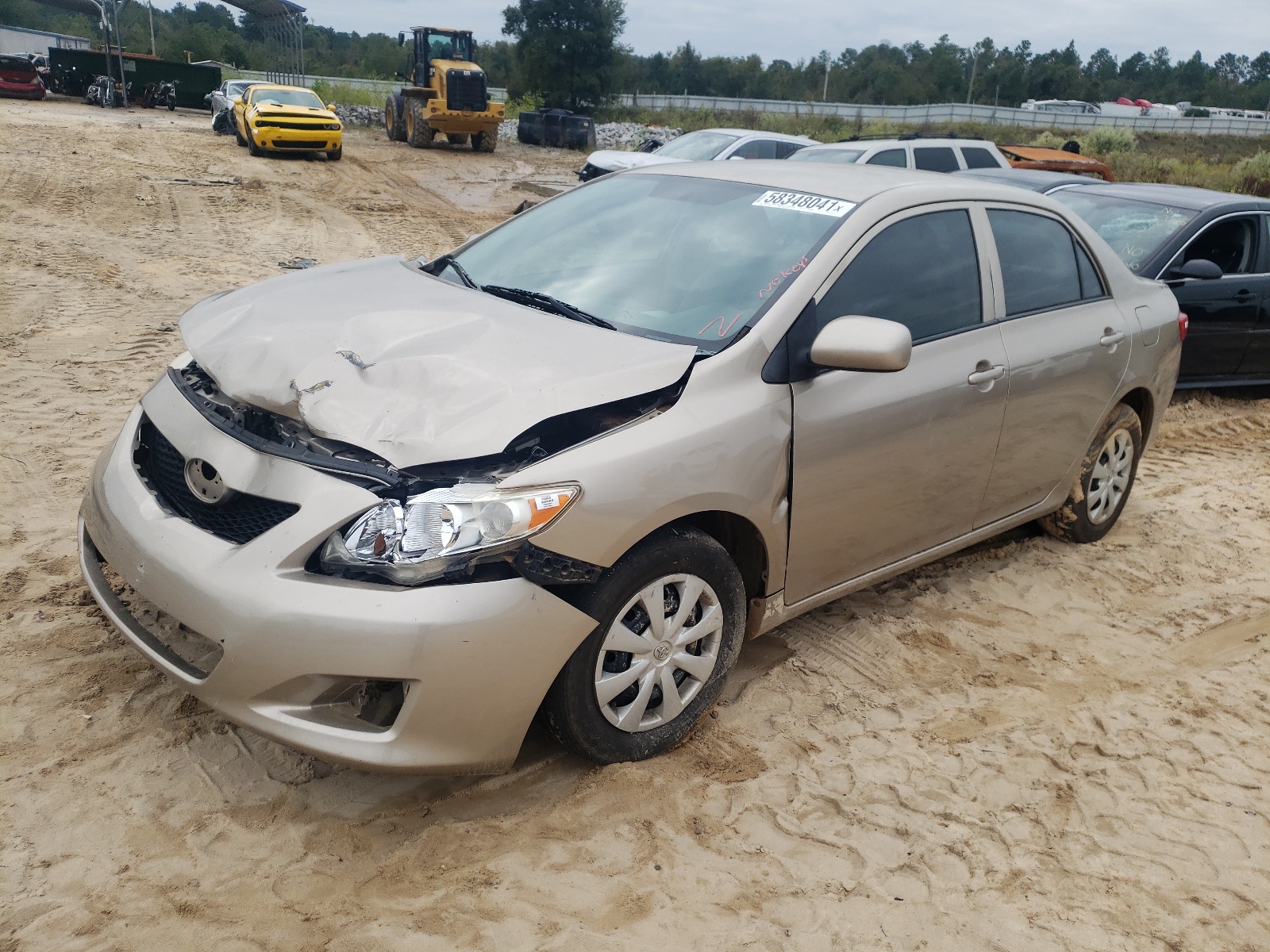 Photo 2 from auction – 2009 TOYOTA COROLLA BA with VIN 1NXBU40E69Z045901