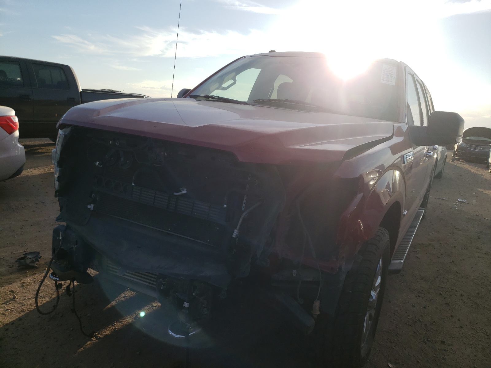Photo 2 from auction – 2016 FORD F150 SUPER with VIN 1FTFW1EG8GKD33405
