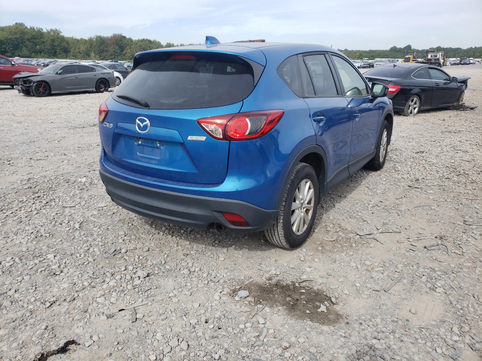Photo 4 from auction – 2013 MAZDA CX-5 TOURI with VIN JM3KE2CE4D0118045