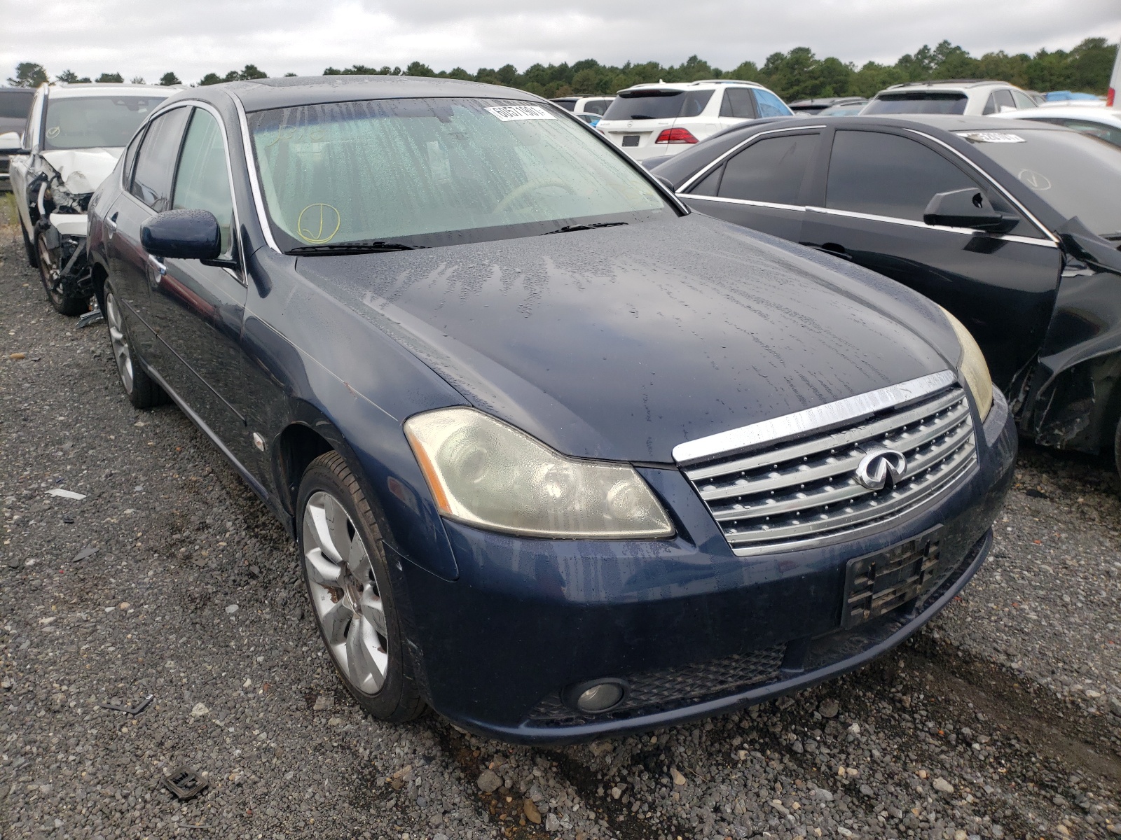 INFINITI M35 BASE 2007 with VIN JNKAY01F57M454858 - Photo from auction