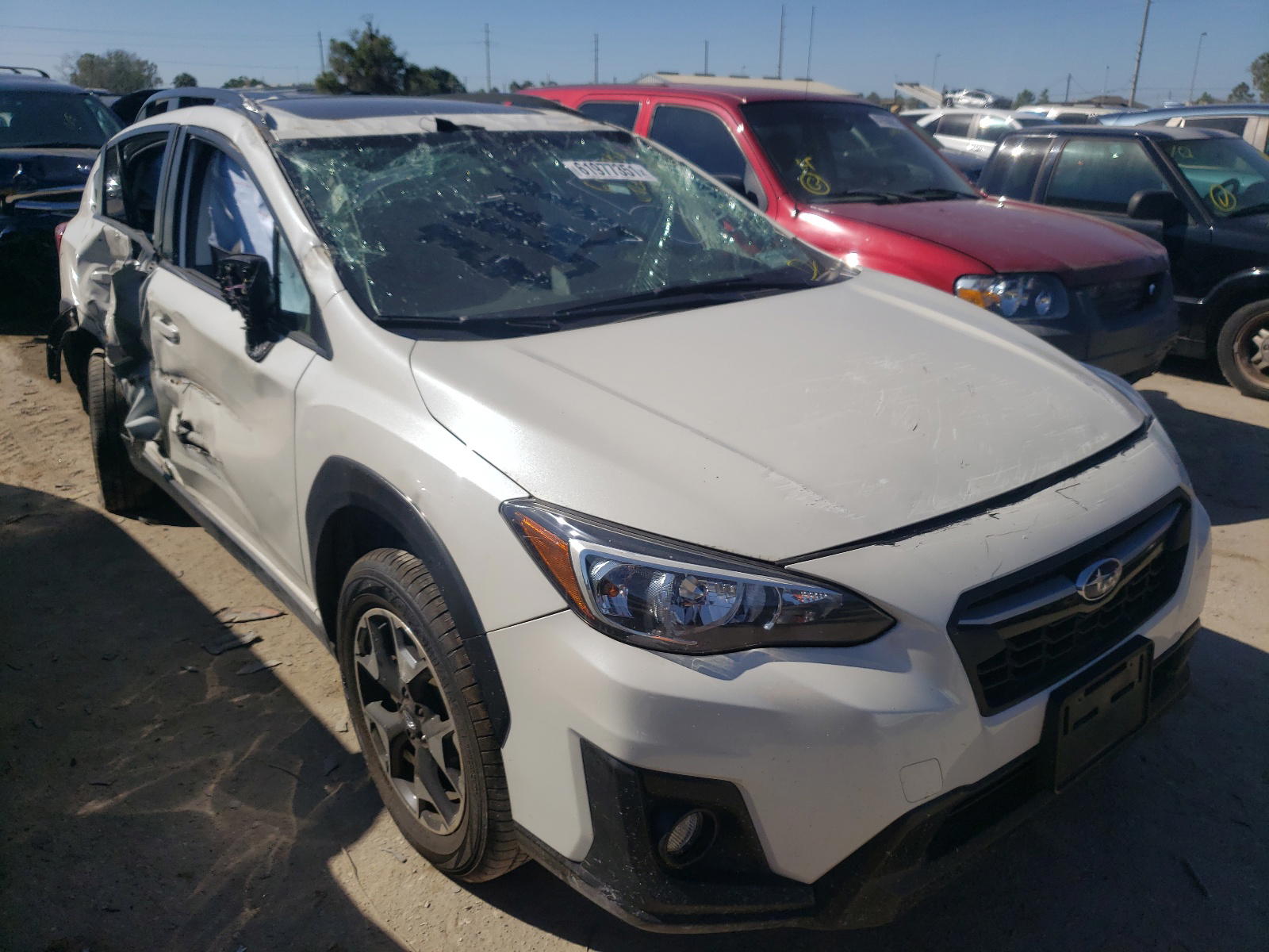 SUBARU CROSSTREK 2019 with VIN JF2GTAEC1K8257429 - Photo from auction