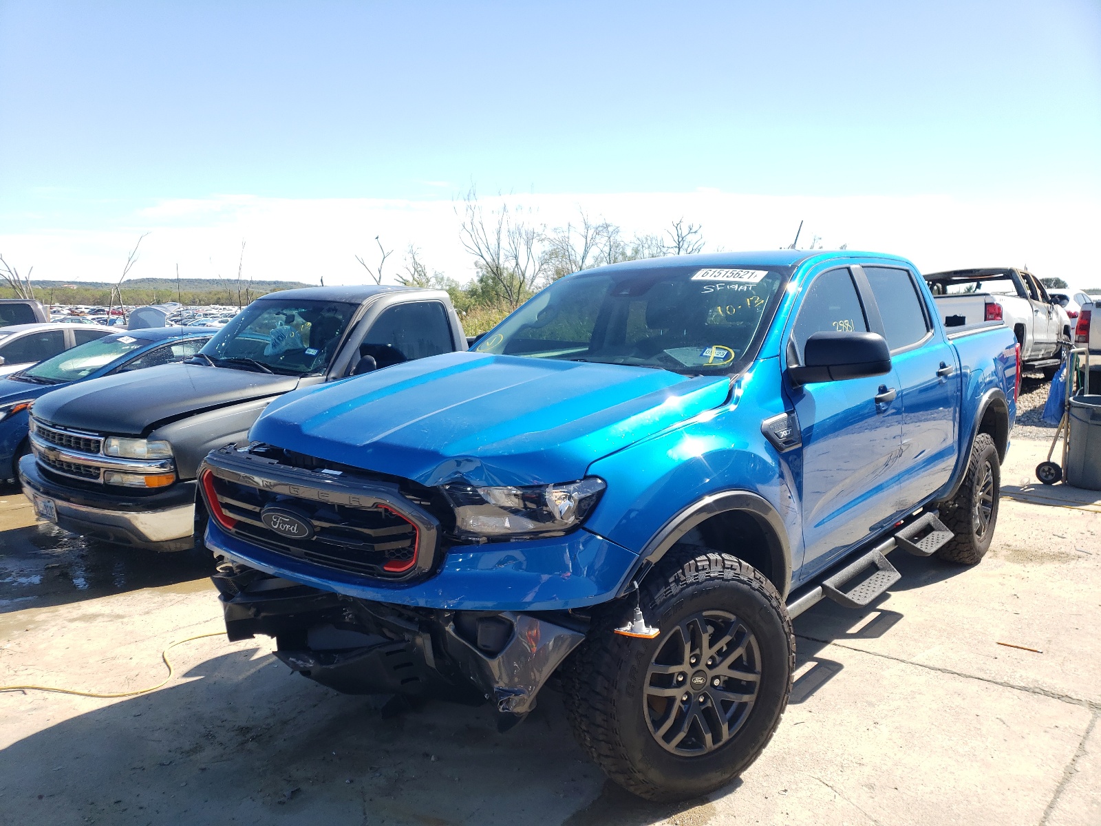 Photo 2 from auction – 2021 FORD RANGER XL with VIN 1FTER4FH5MLD45531