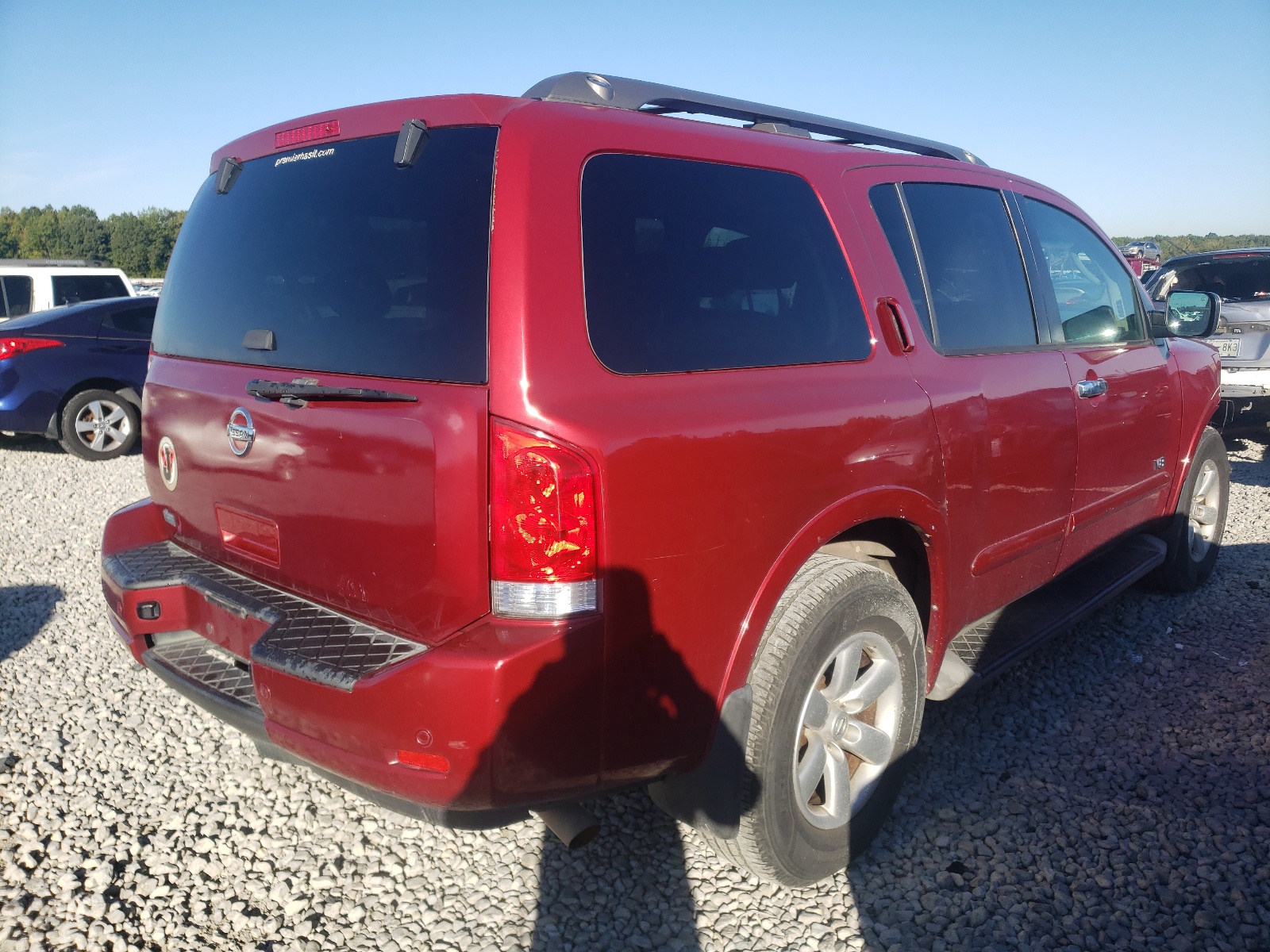 Photo 4 from auction – 2008 NISSAN ARMADA SE with VIN 5N1AA08D48N615539
