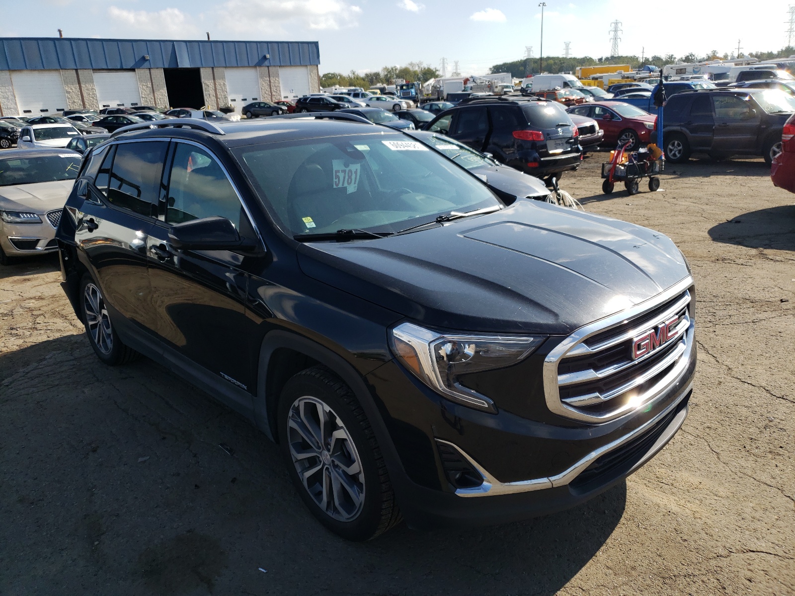 GMC TERRAIN SL 2020 with VIN 3GKALVEV8LL260574 - Photo from auction