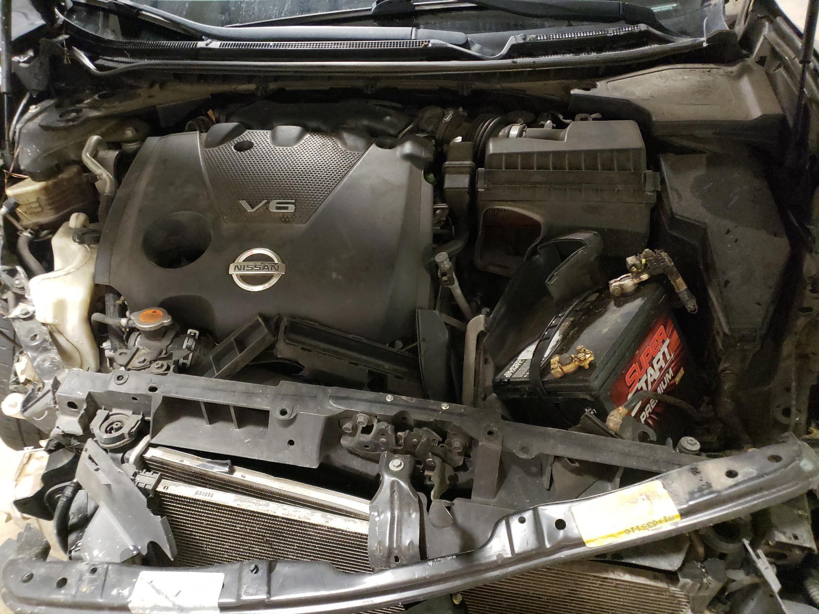 Photo 7 from auction – 2011 NISSAN MAXIMA S with VIN 1N4AA5AP1BC835770