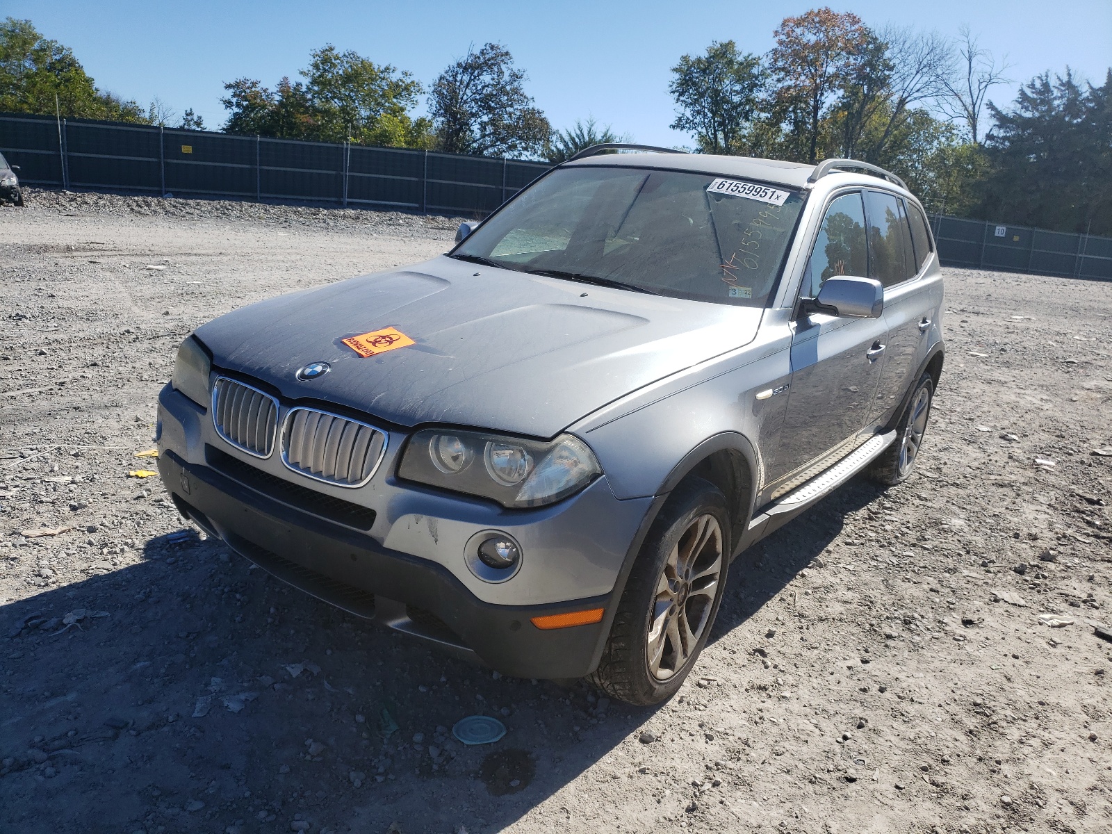 Photo 2 from auction – 2008 BMW X3 3.0SI with VIN WBXPC93458WJ11485