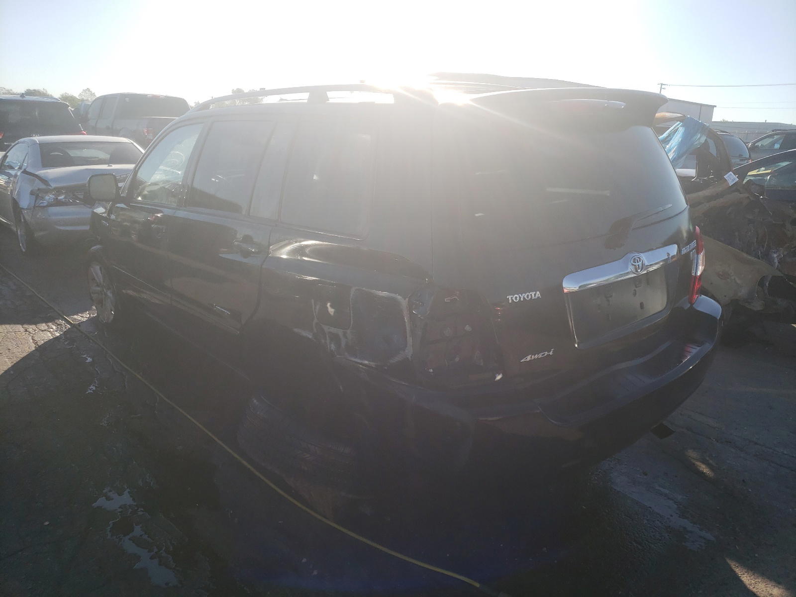 Photo 3 from auction – 2007 TOYOTA HIGHLANDER with VIN JTEEW21A270036611