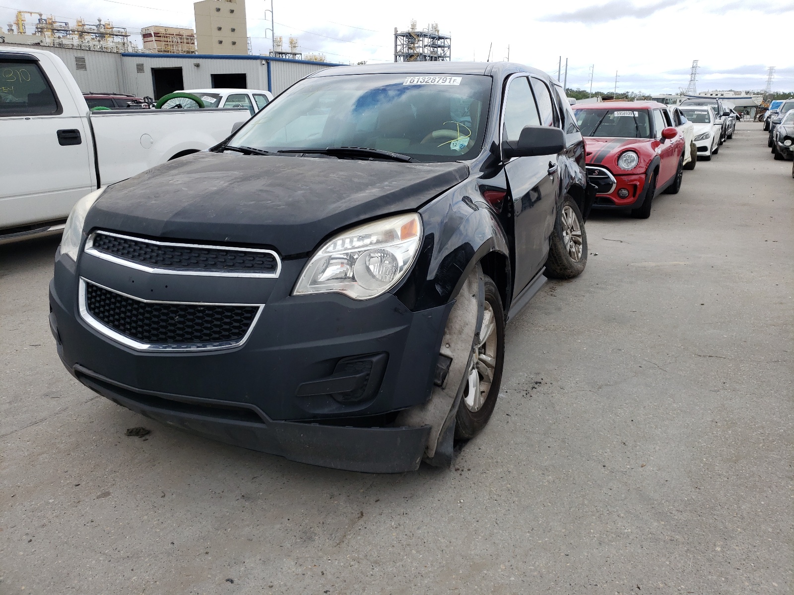 Photo 2 from auction – 2012 CHEVROLET EQUINOX LS with VIN 2GNALBEK0C1338760