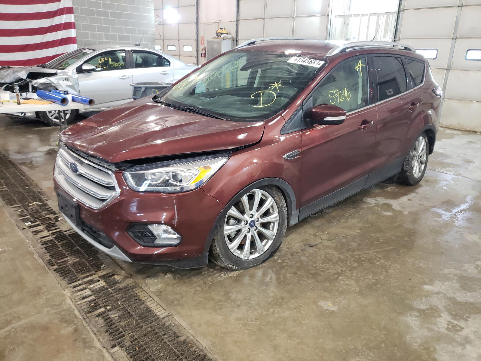Photo 14 from auction – 2018 FORD ESCAPE TIT with VIN 1FMCU9J96JUC89748