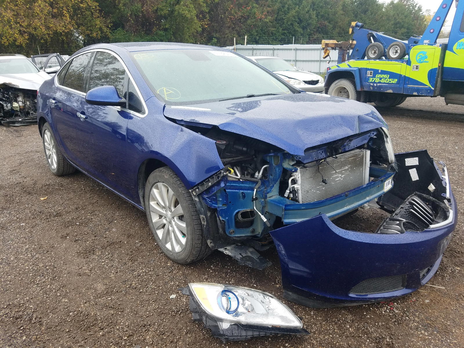 BUICK VERANO 2014 with VIN 1G4PN5SK7E4199233 - Photo from auction
