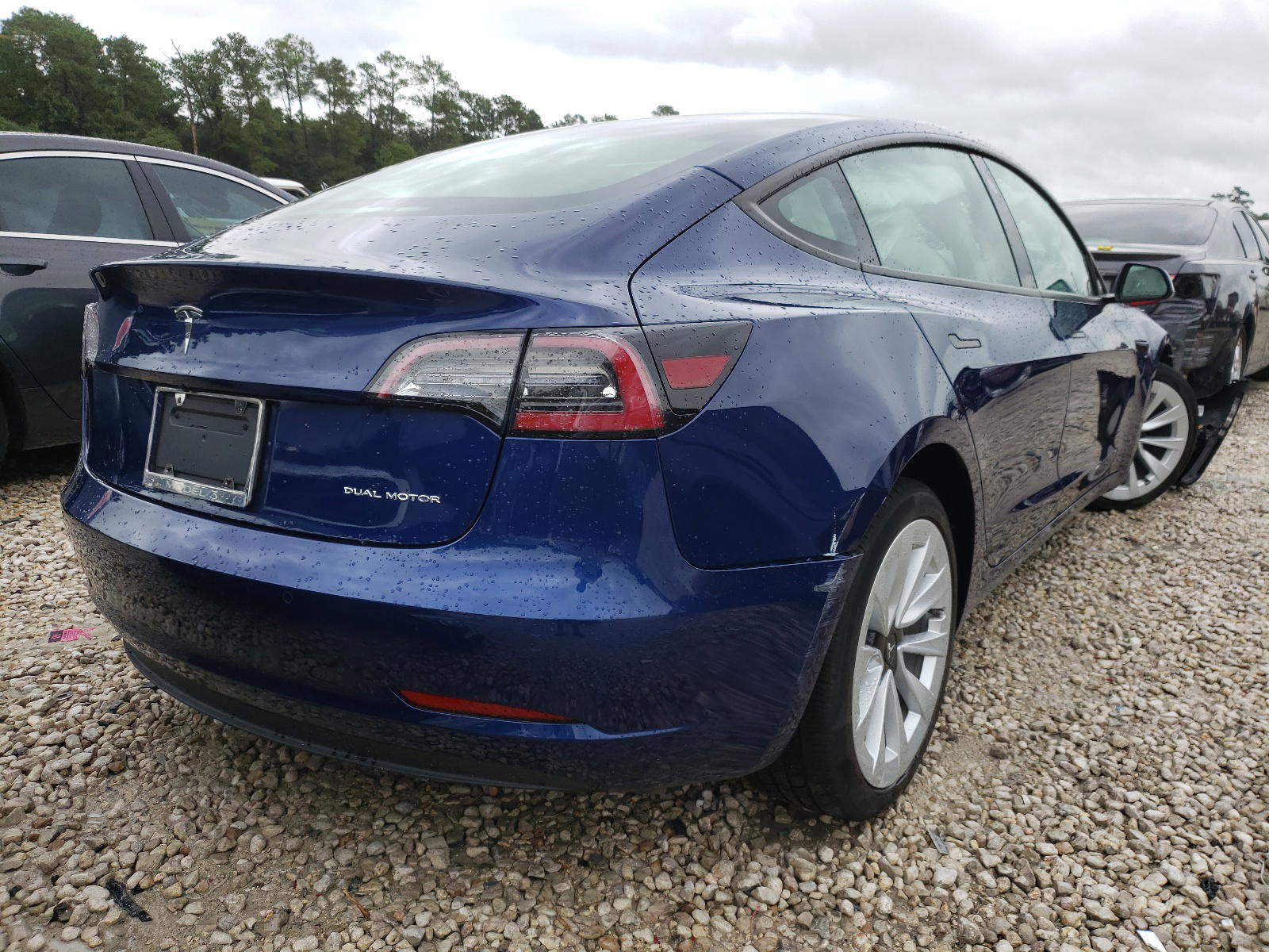Photo 4 from auction – 2021 TESLA MODEL 3 with VIN 5YJ3E1EB5MF990259