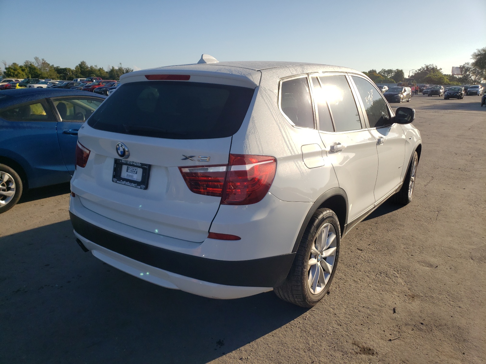 Photo 4 from auction – 2013 BMW X3 XDRIVE2 with VIN 5UXWX9C56D0A23811