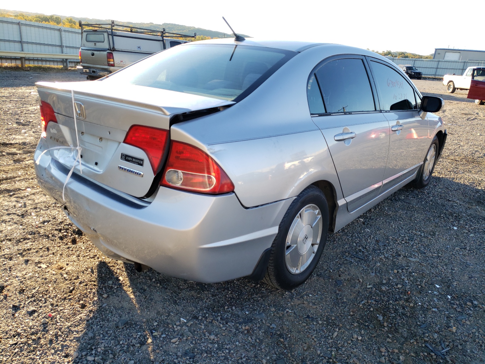 Photo 4 from auction – 2006 HONDA CIVIC HYBR with VIN JHMFA36276S008108