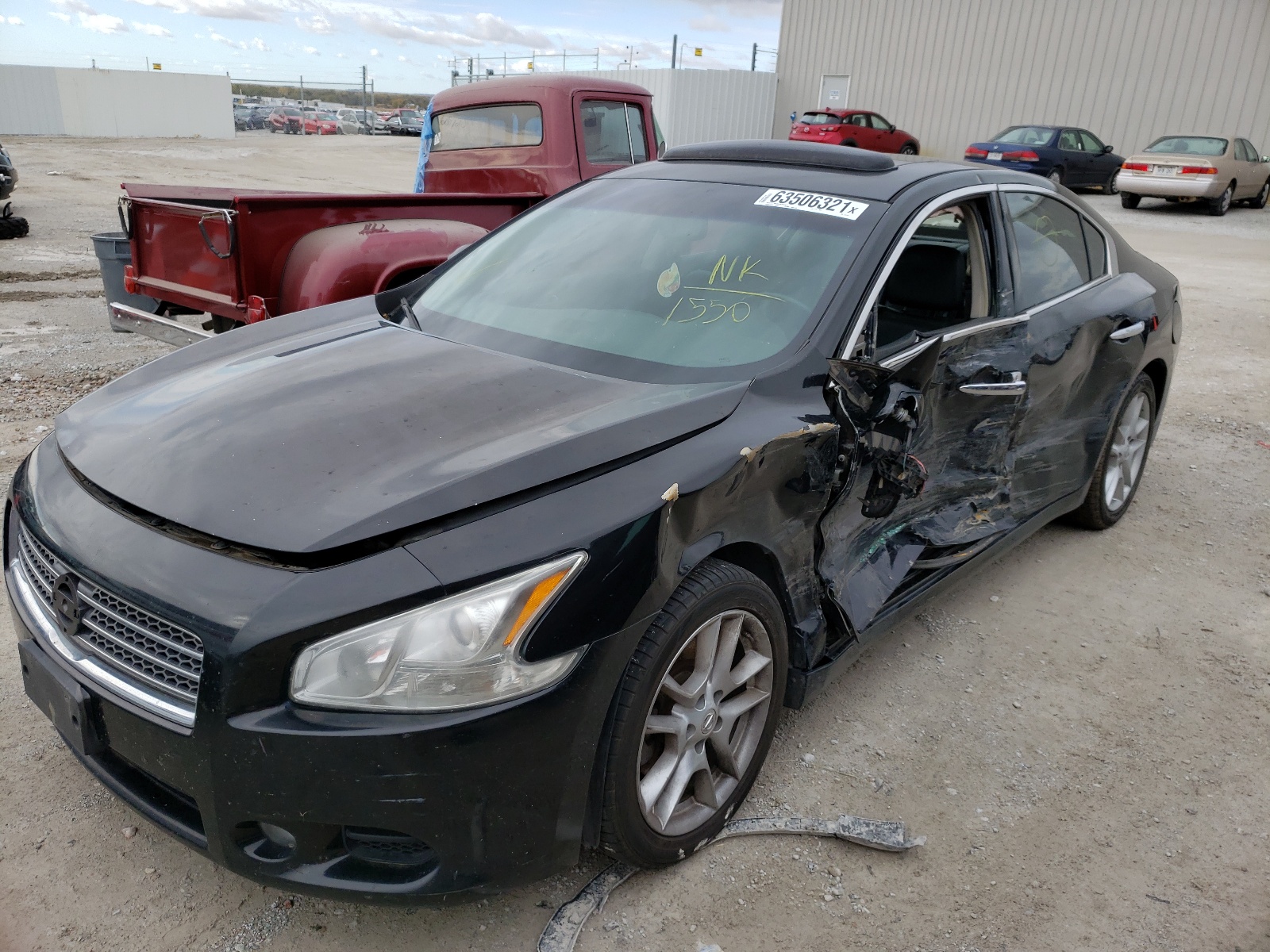 Photo 2 from auction – 2009 NISSAN MAXIMA S with VIN 1N4AA51E69C861550