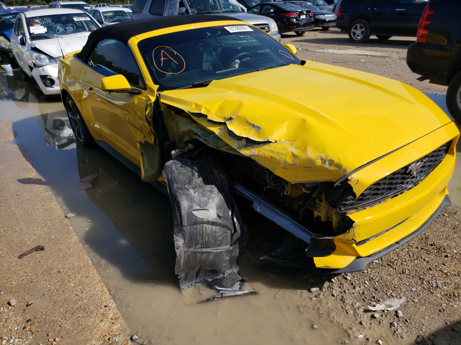 Photo 9 from auction – 2015 FORD MUSTANG with VIN 1FATP8UH9F5390184