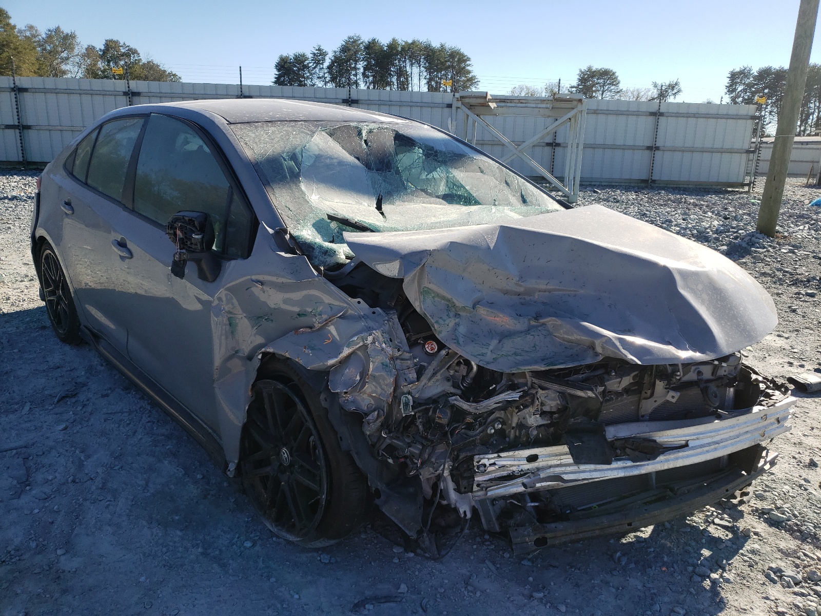 Photo 1 from auction – 2021 TOYOTA COROLLA SE with VIN 5YFS4MCE8MP078775