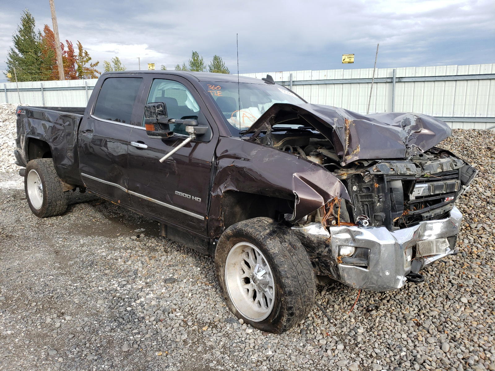 CHEVROLET SILVERADO 2016 with VIN 1GC1KWE85GF195827 - Photo from auction