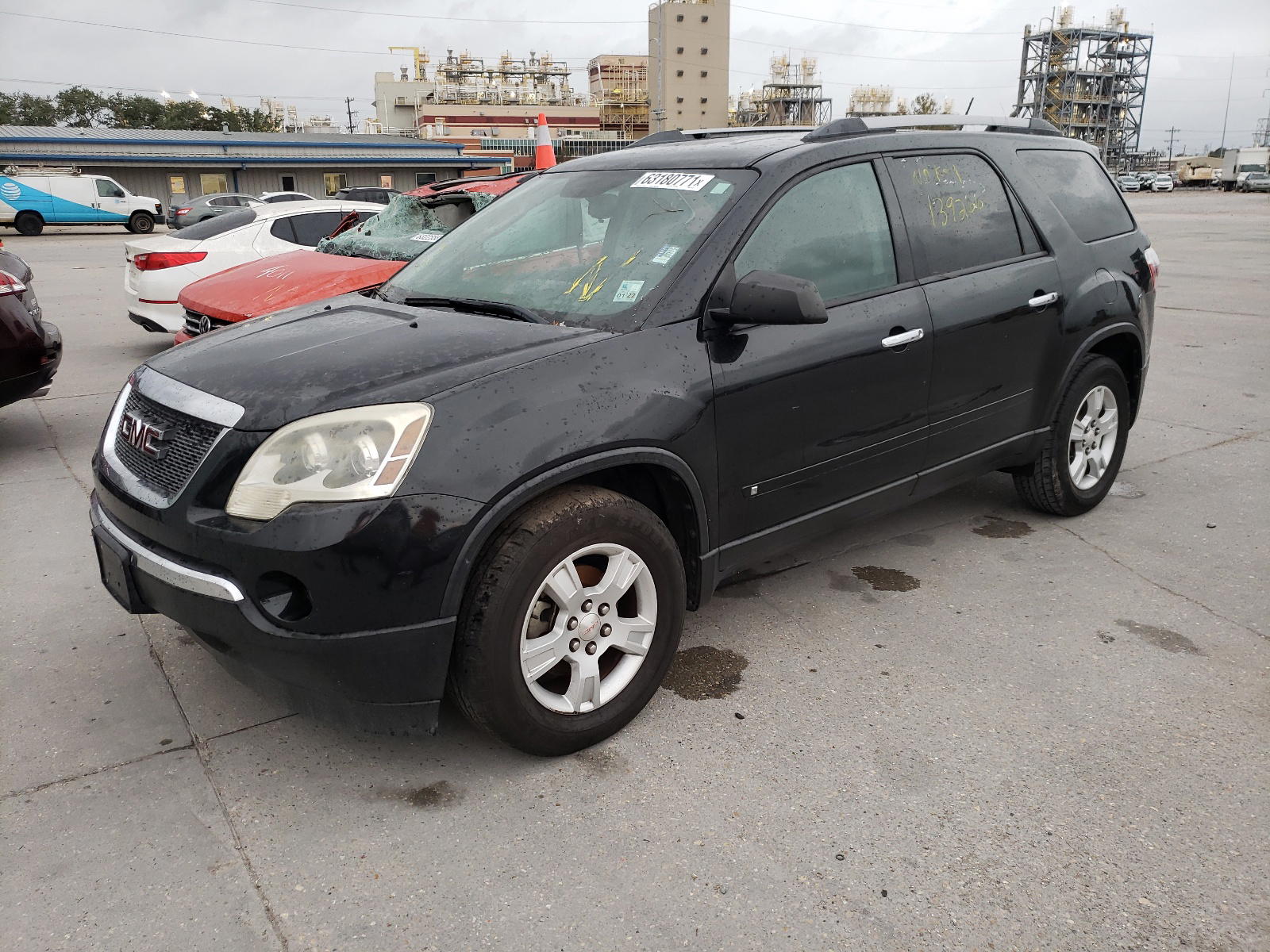 Photo 2 from auction – 2010 GMC ACADIA SL with VIN 1GKLRKED3AJ166572
