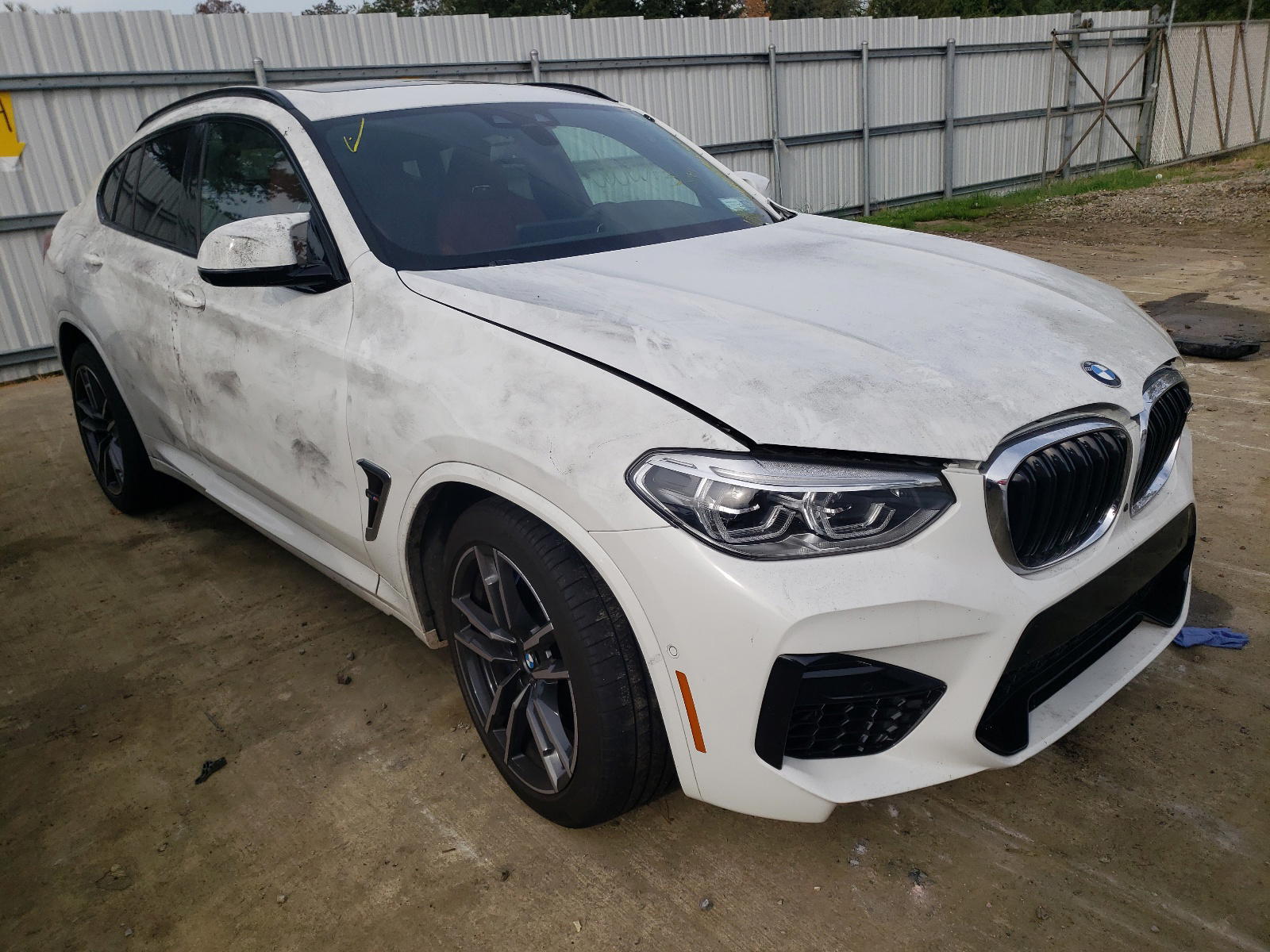 BMW X4 M COMPE 2021 with VIN 5YMUJ0C03M9F21574 - Photo from auction
