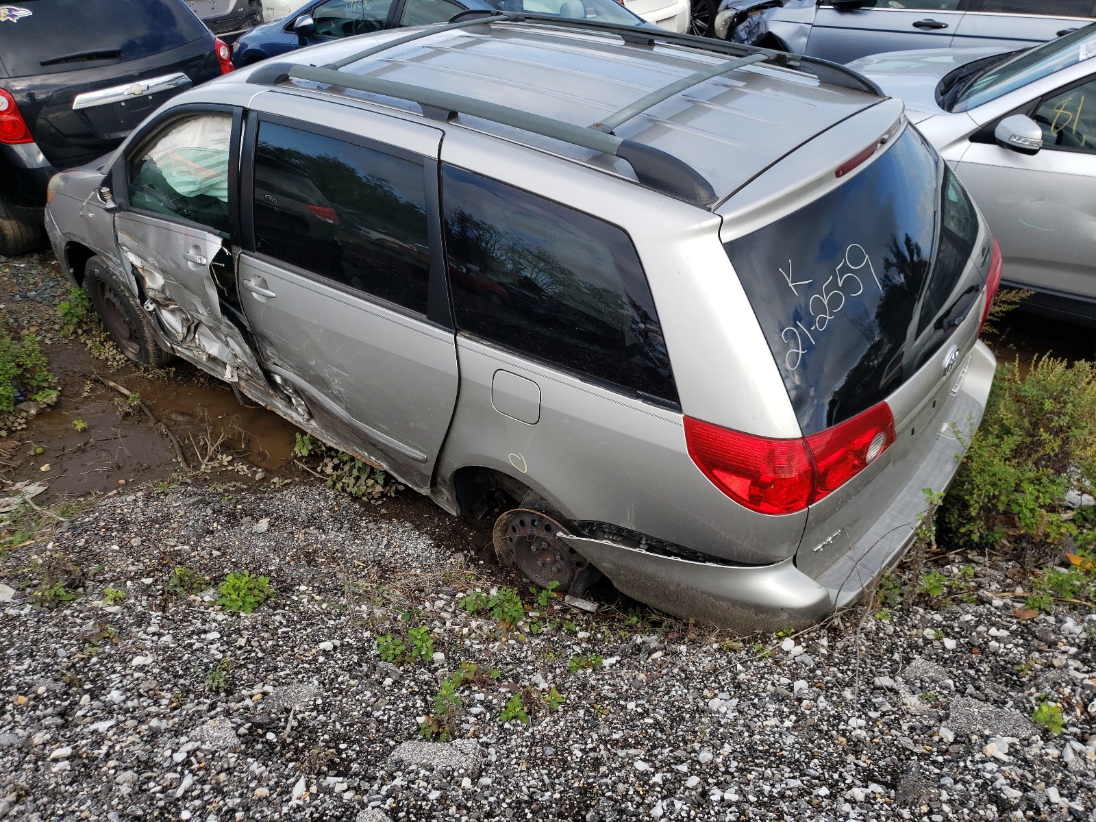 Photo 3 from auction – 2006 TOYOTA SIENNA CE with VIN 5TDZA23C86S425364