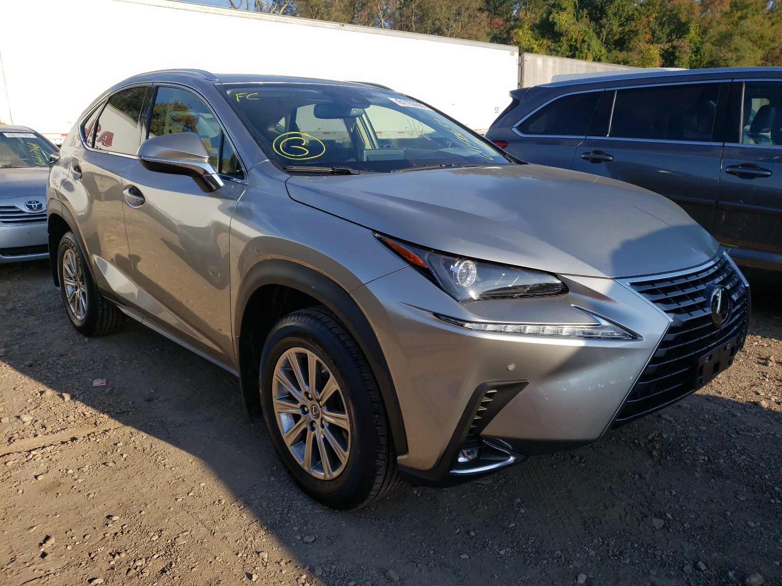 Photo 1 from auction – 2021 LEXUS NX 300 BAS with VIN JTJDARDZ9M2255958